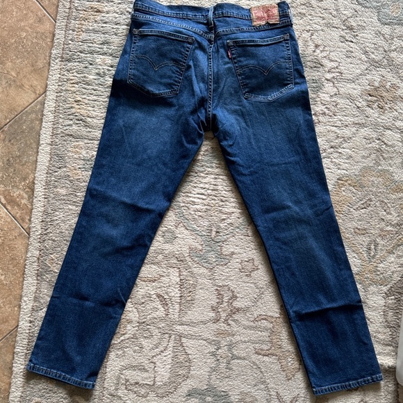 Levi's 514 Slim Straight Blue Jeans with Stretch - Picture 5 of 7